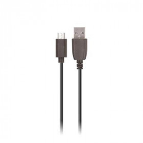 maXlife Καλώδιο USB - micro USB 2A 1m Μαύρο (OEM001646)