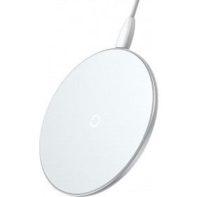 Baseus Simple Qi Ασύρματος Φορτιστής 10W Λευκό (CCALL-JK02)