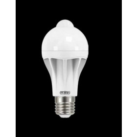 enjoySimplicity™ Λάμπα LED για Ντουί E27 και Σχήμα A60 9W Φυσικό Λευκό 4000K 806lm με Ανιχνευτή Κίνησης (EL101404)