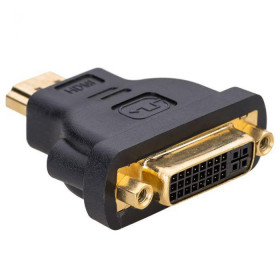 Akyga Μετατροπέας DVI Θηλυκό 24+5 - HDMI Αρσενικό Μαύρο (AK-AD-02)
