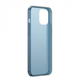 Baseus Frosted Glass Θήκη Προστασίας για iPhone 12 mini Μπλε (WIAPIPH54N-WS03)