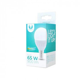 Forever Light Κεραμική Λάμπα LED για Ντουί E14 και Σχήμα G45 10W Θερμό Λευκό 3000K 900lm (RTV003449)