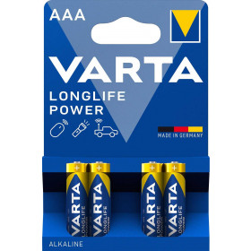 Varta Longlife Power Αλκαλικές Μπαταρίες LR03 / AAA 4τμχ (04903 121 414)