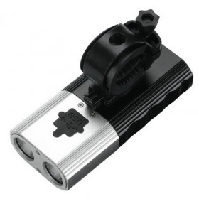 Superfire Bicycle Front Light, Rechargeable, LED, Waterproof IP64, 550lm, Silver/Black (BL06)
