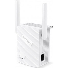 BlitzWolf Αναμεταδότης Σήματος Wi-Fi 2.4GHz / 5GHz Λευκό (BW-NET3)