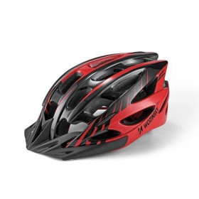 Wozinsky Κράνος Ποδηλάτου - Μαύρο / Κόκκινο 57-62 cm (WBH-MTB01)
