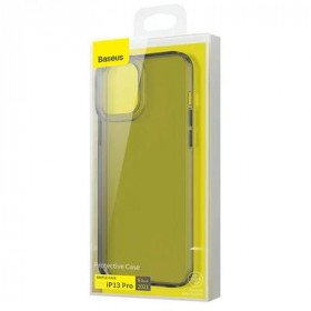 Baseus Simple Θήκη Προστασίας για iPhone 13 Pro Διάφανo Μαύρο (ARAJ000401)