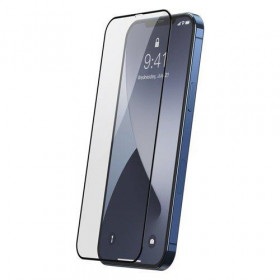 Baseus Full Screen Tempered Glass 0.25mm με Οδηγό Τοποθέτησης για iPhone 12 Pro Max 2τμχ (SGAPIPH67N-KC01)