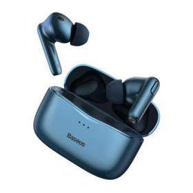 Baseus SIMU S2 Ασύρματα Ακουστικά με Active Noise Cancelation Μπλε (NGS2-03)