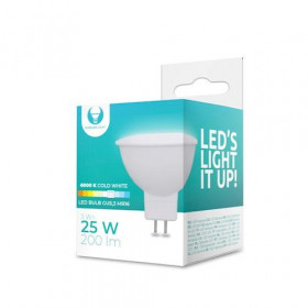 Forever Light Λάμπα LED για Ντουί GU5.3 και Σχήμα MR16 3W 12V Ψυχρό Λευκό 6000K 200lm 120° (RTV0600003)