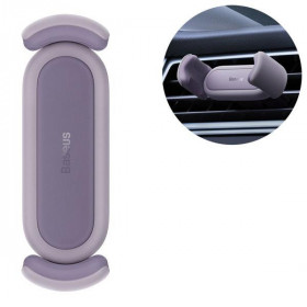 Baseus Steel Cannon 2 Smartphone Holder for the Ventilation Grille Purple (SUGP000005)