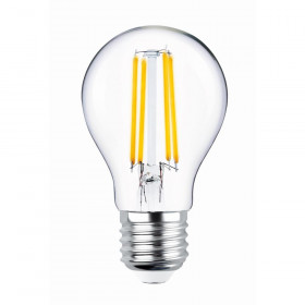 Forever Light Λάμπα LED Filament για Ντουί E27 και Σχήμα A60 4W Θερμό Λευκό 2700K 470lm με Διάφανο Κάλυμμα (RTV0100005)