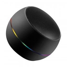 maXlife MXBS-02 Bluetooth Speaker 3W with LED Light Black