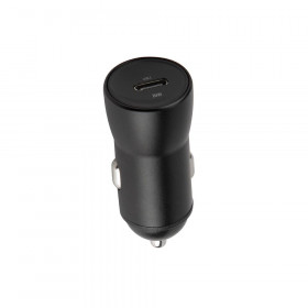 maXlife MXCC-04 PD QC Car Charger 1x USB-C 20W Black (OEM0400334)
