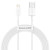 Baseus Superior Series Καλώδιο Δεδομένων Γρήγορης Φόρτισης USB - Lightning 2.4A 2m Λευκό (CALYS-C02)