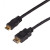 Akyga Καλώδιο HDMI Male to mini HDMI Male ver. 1.4 1m Black (AK-HD-10M)