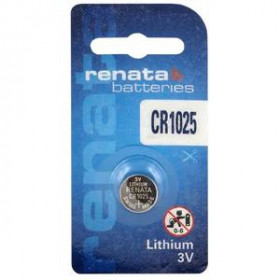 Renata Μπαταρία Λιθίου Ρολογίων CR1025 3V 1τμχ