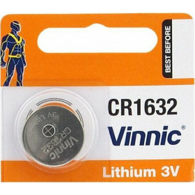 Vinnic Μπαταρία Λιθίου Ρολογίων CR1632 3V 1τμχ (CR1632-C1)