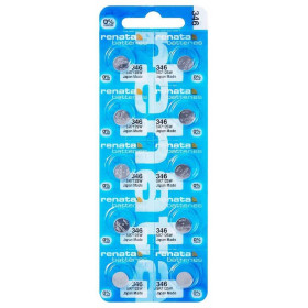 Renata Μπαταρίες Silver Oxide Ρολογίων 346 / SR712SW 1τμχ