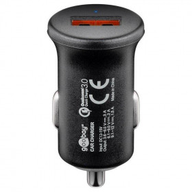 Goobay Car Charger QC 3A Black (45162)