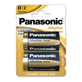 Panasonic Power Αλκαλικές Μπαταρίες LR20 / D 2τμχ (LR20APB/2BP))