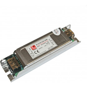 Adeleq Τροφοδοτικό Αλουμινίου mini για Ταινίες Led 240V/12VDC 36W (30-03361236)