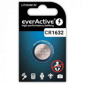 everActive Μπαταρία Λιθίου Ρολογίων CR1632 3V 1τμχ (CR16321BL)