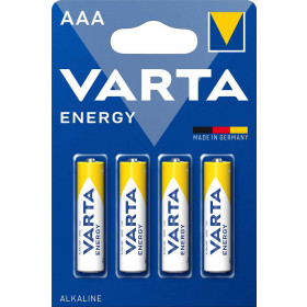 Varta Energy Αλκαλικές Μπαταρίες LR03 / AAA 4τμχ (04103 229 414)