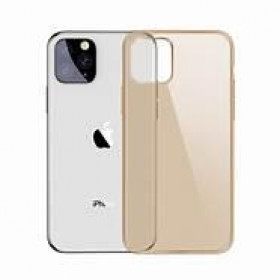 Baseus Simple Series Θήκη για iPhone 11 Pro Διάφανο Χρυσό (ARAPIPH58S-0V)