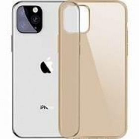 Baseus Simple Series Θήκη για iPhone 11 Pro Max Διάφανο Χρυσό (ARAPIPH65S-0V)
