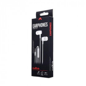 maXlife MXEP-02 Ενσύρματα Ακουστικά Λευκό
