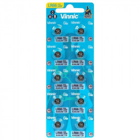 Vinnic Αλκαλικές Μπαταρίες Ρολογίων G4 / LR66 1.5V 10τμχ (L626F-C10)