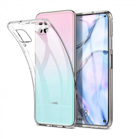 OEM Θήκη Σιλικόνης 1mm για Huawei P40 Lite Διάφανο