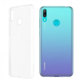 OEM Θήκη Σιλικόνης 1mm για Huawei Y6 2019 Διάφανο