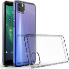 OEM Θήκη Σιλικόνης 1mm για Huawei Y5p Διάφανο