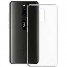 OEM Θήκη Σιλικόνης 1mm για Xiaomi Redmi 8 Διάφανο