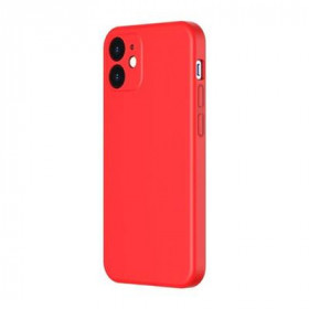 Baseus Liquid Θήκη Προστασίας Σιλικόνης για iPhone 12 mini Κόκκινο (WIAPIPH54N-YT09)