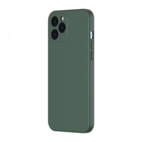 Baseus Liquid Θήκη Προστασίας Σιλικόνης για iPhone 12 Pro Max Πράσινο (WIAPIPH67N-YT6A)