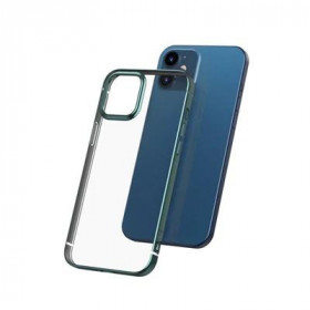 Baseus Shining Anti-Fall Θήκη Προστασίας για iPhone 12 mini Διάφανο / Πράσινο (ARAPIPH54N-MD06)