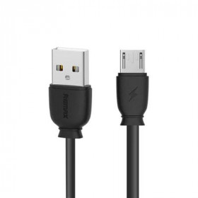 Remax RC-134m Καλώδιο Δεδομένων Γρήγορης Φόρτισης USB - micro USB 2.1A 1m Μαύρο