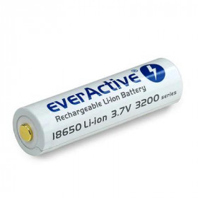 everActive Επαναφορτιζόμενη Μπαταρία Λιθίου 18650 3200mAh 3.7V με Θύρα micro USB & Θήκη Μεταφοράς (FWEV1865032MBOX)