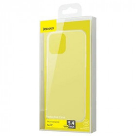 Baseus Frosted Glass Θήκη Προστασίας για iPhone 12 mini Λευκό (WIAPIPH54N-WS02)