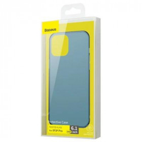Baseus Frosted Glass Θήκη Προστασίας για iPhone 12 / 12 Pro Μπλε (WIAPIPH61P-WS03)