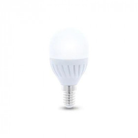 Forever Light Κεραμική Λάμπα LED για Ντουί E14 και Σχήμα G45 10W Ψυχρό Λευκό 6000K 900lm (RTV003451)