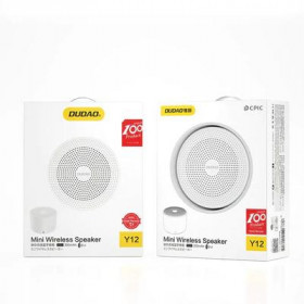 Dudao Y12 Portable Wireless Bluetooth 5.0 Speaker 3W White