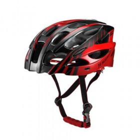 Wozinsky Κράνος Ποδηλάτου - Μαύρο / Κόκκινο 57-62 cm (WBH-MTB01)