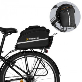 Wozinsky Bicycle Bike Pannier Bag Rear Trunk Bag With Bottle Case 35L (WBB19BK)