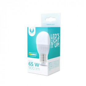 Forever Light Κεραμική Λάμπα LED για Ντουί E27 και Σχήμα G45 10W Ψυχρό Λευκό 6000K 900lm (RTV003471)