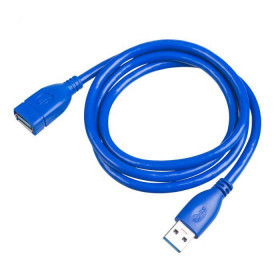 Akyga USB 3.0 Καλώδιο Extension 2m Blue (AK-USB-10)