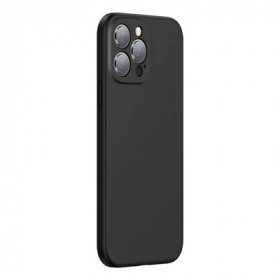 Baseus Liquid Θήκη Προστασίας Σιλικόνης για iPhone 13 Pro Μαύρο (ARYT000101)